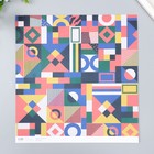 Бумага для скрапбукинга "Color geometry" плотность 180 гр 30,5х32 см 7908004 - фото 125598