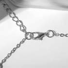 Кулон «Мишка» плетёный, цвет серебро, 40 см 9321637