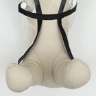 Дождевик для собак, размер XS (ДС 18, ОГ 25-30, ОШ 25 см), чёрный - Фото 6