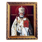 Алмазная вышивка с частичным заполнением «Николай Чудотворец» 21×25 см, холст, ёмкость - Фото 3