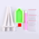 Алмазная вышивка «Матрона», 21×25 см, холст, ёмкость, с частичным заполнением - Фото 4