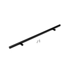 Ручка рейлинг CAPPIO, нерж. сталь, d=12 мм, м/о 256 мм, цвет черный - фото 805520590