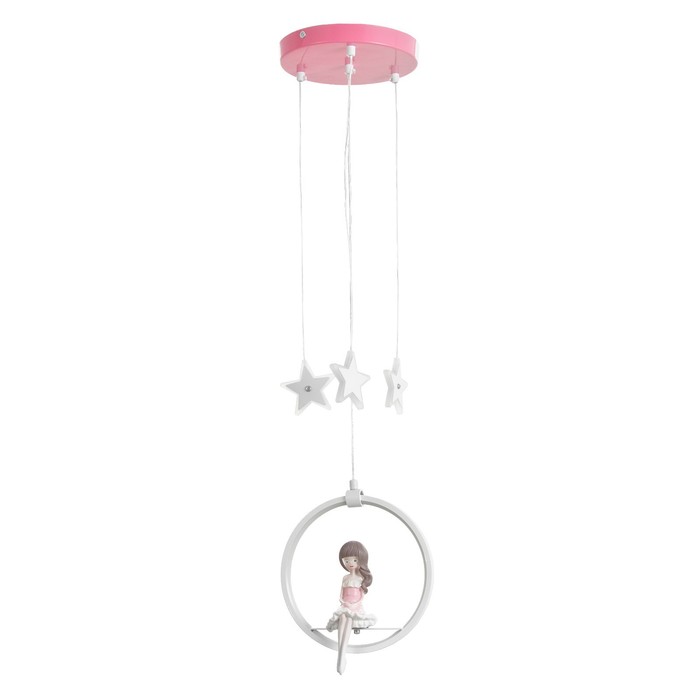 Светильник Девочка LED 21Вт розовый 18х18х70 см BayerLux - Фото 1