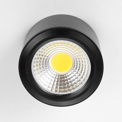 Светильник «Алми» LED 5 Вт 4000К черный 7×7×5 см BayerLux