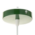 Светильник BayerLux «Этнер» E27 40 Вт зеленый 39×39×28-128 см - Фото 6