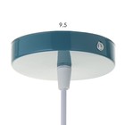 Светильник BayerLux "Аметрин" 3хE27 40Вт сине-белый 58х58х26-126 см 9214817 - фото 14185530
