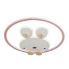 Светильник "Зайчик" LED 124Вт розово-белый 53х51х5,5 см BayerLux - фото 22218789