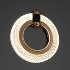 Светильник BayerLux «Олими» 1хLED 18 Вт золото 18×2×20-210 см - фото 22218944