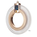 Светильник BayerLux «Олими» 1хLED 18 Вт золото 18×2×20-210 см - фото 22218945