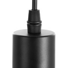 Светильник BayerLux «Берто» Е27 40 Вт черно-медный 14×14×30-130 см - фото 3851787