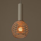 Светильник BayerLux «Берто» Е27 40 Вт белый 14×14×30-130 см - фото 3851800