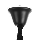 Люстра «Кантри» 3×40 Вт Е27 черно-золотой 50×50×50 см BayerLux - Фото 5