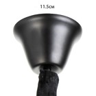 Люстра «Кантри» 5×40 Вт Е27 черно-золотой 60×60×50 см BayerLux - Фото 6