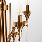 Люстра "Тронг" 8х40Вт Е14 латунь 72х72х63 см BayerLux 9215501 - фото 10491305