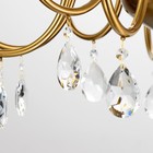 Люстра "Антер" 12х40Вт Е14 латунь 75х75х50 см BayerLux 9215504