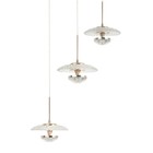 Светильник BayerLux «Галви» LED 36 Вт 4000К золото 16×16×19-110 см - фото 22219271