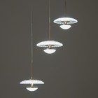 Светильник BayerLux «Галви» LED 36 Вт 4000К золото 16×16×19-110 см - фото 22219273