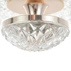 Светильник BayerLux «Галви» LED 36 Вт 4000К золото 16×16×19-110 см - фото 22219278