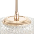 Светильник BayerLux «Галви» LED 36 Вт 4000К золото 16×16×19-110 см - фото 22219279