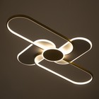 Светильник «Лайн» LED 90 Вт 4000К бело-золотой 110×67×6 см BayerLux - фото 3852171