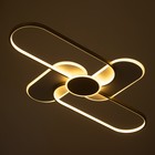 Светильник «Лайн» LED 90 Вт 4000К бело-золотой 110×67×6 см BayerLux - фото 3852172