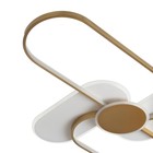 Светильник «Лайн» LED 90 Вт 4000К бело-золотой 110×67×6 см BayerLux - фото 3852175