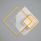 Светильник "Валони" LED 70Вт 4000К бело-золотой 50,5х50,5х8 см BayerLux - фото 22219351