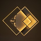 Светильник "Валони" LED 70Вт 4000К бело-золотой 50,5х50,5х8 см BayerLux - фото 22219352