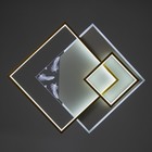 Светильник "Валони" LED 70Вт 4000К бело-золотой 50,5х50,5х8 см BayerLux - фото 22219353