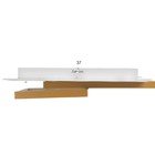 Светильник "Валони" LED 70Вт 4000К бело-золотой 50,5х50,5х8 см BayerLux - фото 22219356