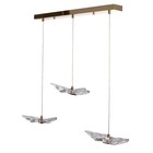 Люстра BayerLux "Бабочка" LED 18Вт 3000-6000К золото 20х15х4 см 9222861 Люстра BayerLux "Бабочка" LED 18Вт 3000-6000К золото 20х15х4 см 9222861