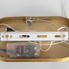 Люстра с ПДУ "Богатес" LED 132Вт 3000-6000К золото 98х14х5 см BayerLux 9222862