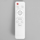 Люстра с ПДУ "Богатес" LED 132Вт 3000-6000К золото 98х14х5 см BayerLux 9222862