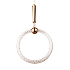 Светильник BayerLux «Вандо» LED 26 Вт золото 24×4.5×44.5 см - фото 22219488