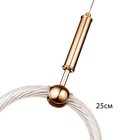 Светильник BayerLux «Вандо» LED 26 Вт золото 24×4.5×44.5 см - фото 22219495