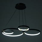 Светильник «Деста» LED 180 Вт чёрно-золотой 70×56×3.5 см BayerLux - фото 5034983