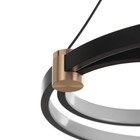 Светильник «Деста» LED 180 Вт чёрно-золотой 70×56×3.5 см BayerLux - фото 5034988