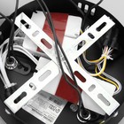 Светильник "Ланас" LED 150Вт чёрно-золотой 86х70х3,3 см BayerLux 9227364