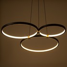 Светильник "Ланас" LED 150Вт чёрно-золотой 86х70х3,3 см BayerLux 9227364