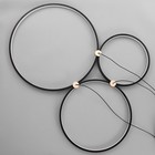 Светильник "Ланас" LED 150Вт чёрно-золотой 86х70х3,3 см BayerLux 9227364