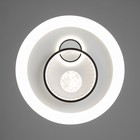 Светильник "Инеро" LED 120Вт бело-чёрный 49х49х7 см - Фото 2
