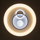 Светильник "Инеро" LED 120Вт бело-чёрный 49х49х7 см - Фото 4