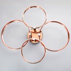 Светильник "Лоекс" 4xLED 140Вт золото 67х71х24 см BayerLux 9229765 Светильник "Лоекс" 4xLED 140Вт золото 67х71х24 см BayerLux 9229765