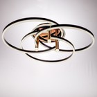 Светильник "Финди" 3xLED 160Вт черный 80х80х16 см BayerLux 9229768