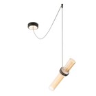 Светильник BayerLux «Дэлли» 6 Вт LED золото 10×10×30 см - фото 22219842