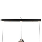 Светильник BayerLux «Хайфи» 87 Вт LED хром 37×6×26.5 см - фото 22219927