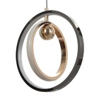 Светильник BayerLux «Хайфи» 87 Вт LED хром 37×6×26.5 см - фото 22219928