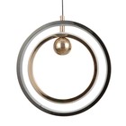 Светильник BayerLux «Хайфи» 87 Вт LED хром 37×6×26.5 см - фото 22219929