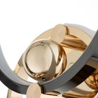 Бра «Хайфи» 29 Вт LED хром золото 26×9.5×25 см - фото 3852783