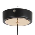 Светильник BayerLux «Санора» 14 Вт LED черно-золотой 20×20×25 см - фото 22219970